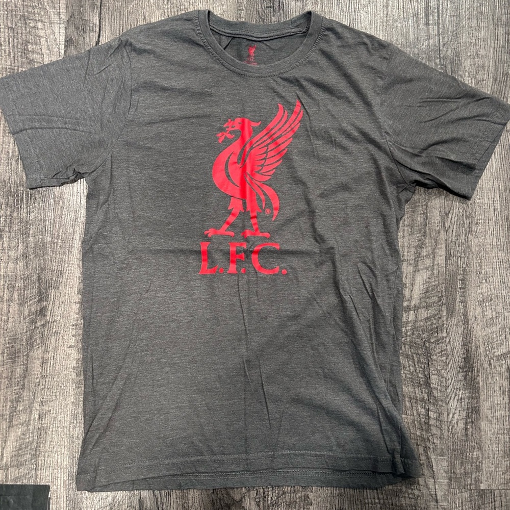 Liverpool Grey Short Sleeve Men's Tee